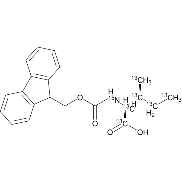Fmoc-Ile-OH-13C6,15N (Fmoc-L-isoleucine-13C6,15N) 1217442-29-9